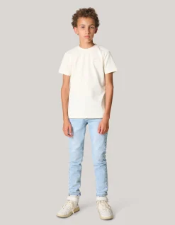 Artwork T-shirt Gebroken Wit