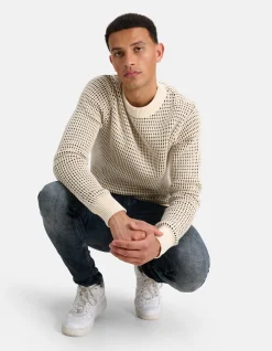 Skinny Fit Jeans Blauw/Grijs L34